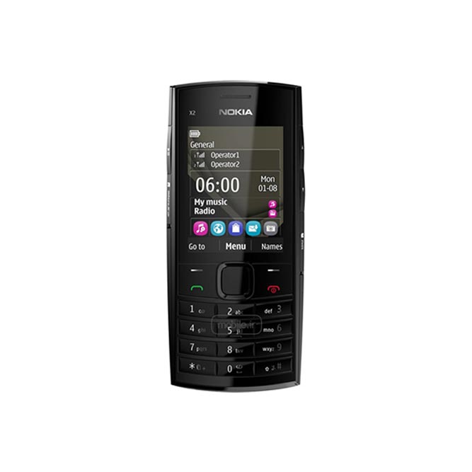طرح گوشی Nokia X2-02 (شرکت odscn)