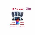 طرح اصلی آیفون 15 پرومکس iphone 15 promax 3-64 (بدون گارانتی شرکتی)